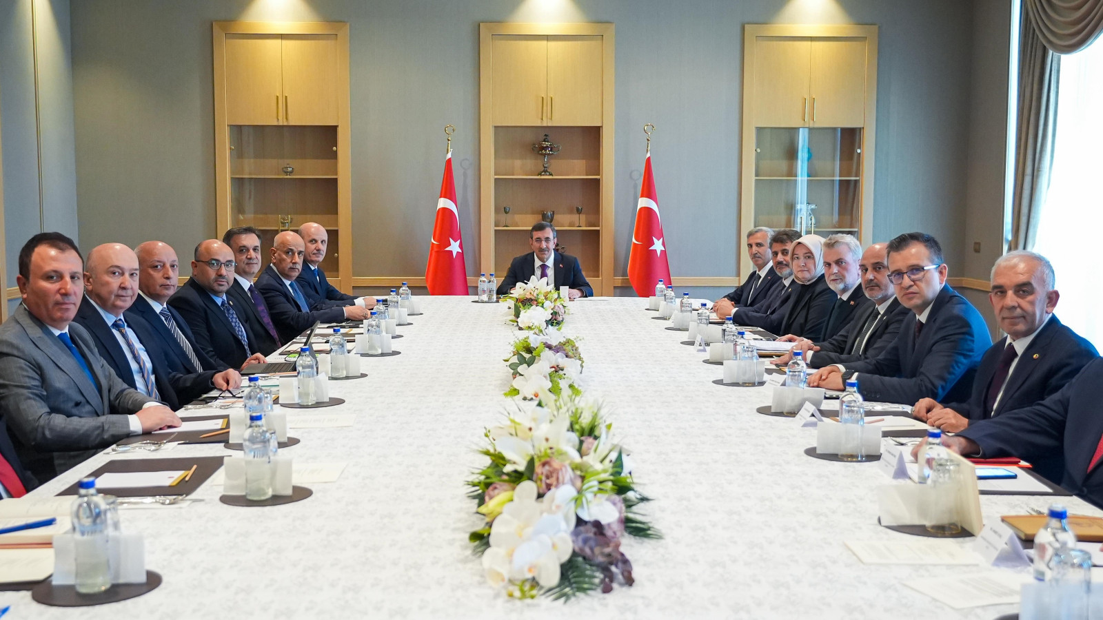Kahramanmaras Heyetinden Cumhurbaskani Yardimcisi Yilmaza Ziyaret 2