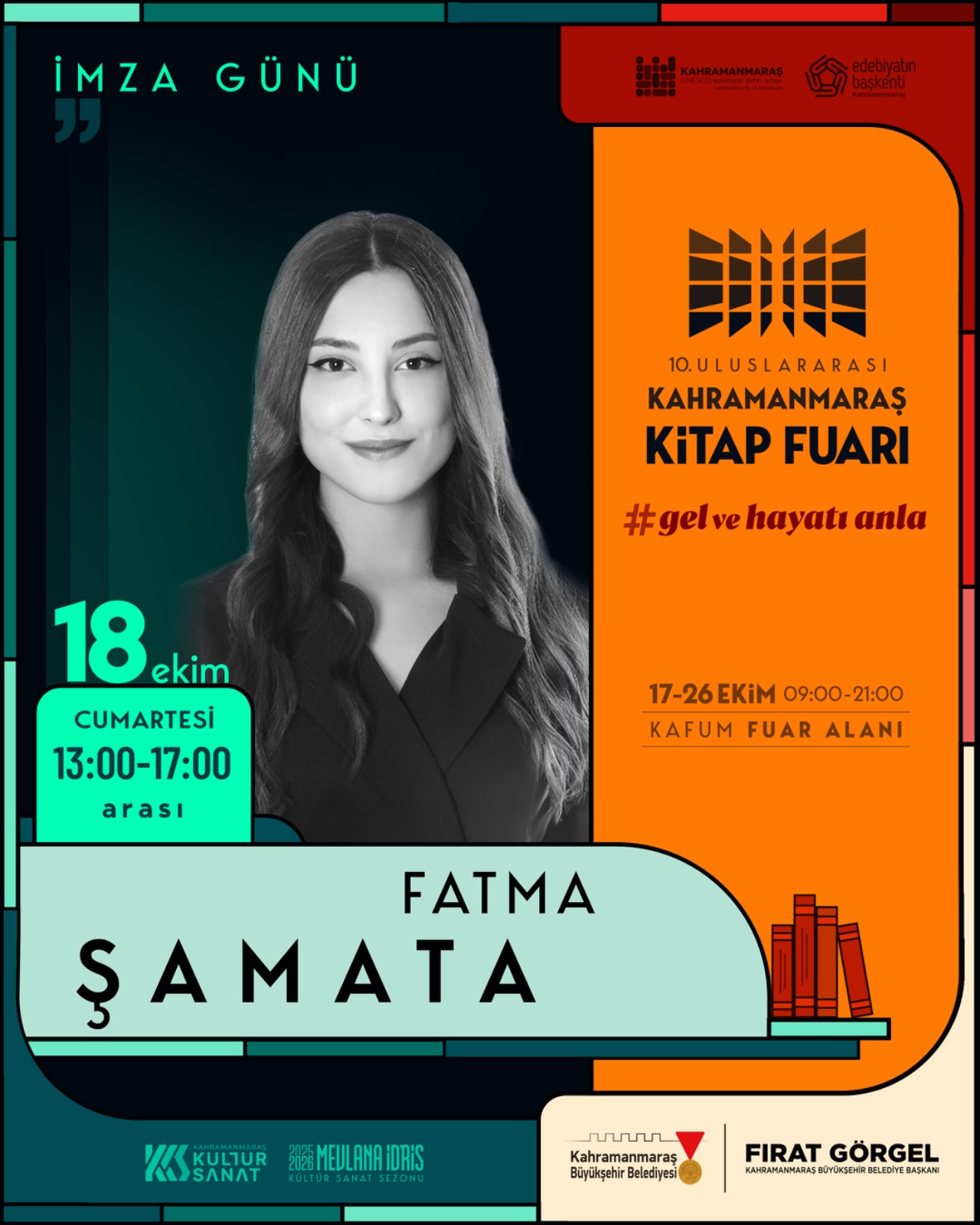 18 Ekim Cumartesi 11