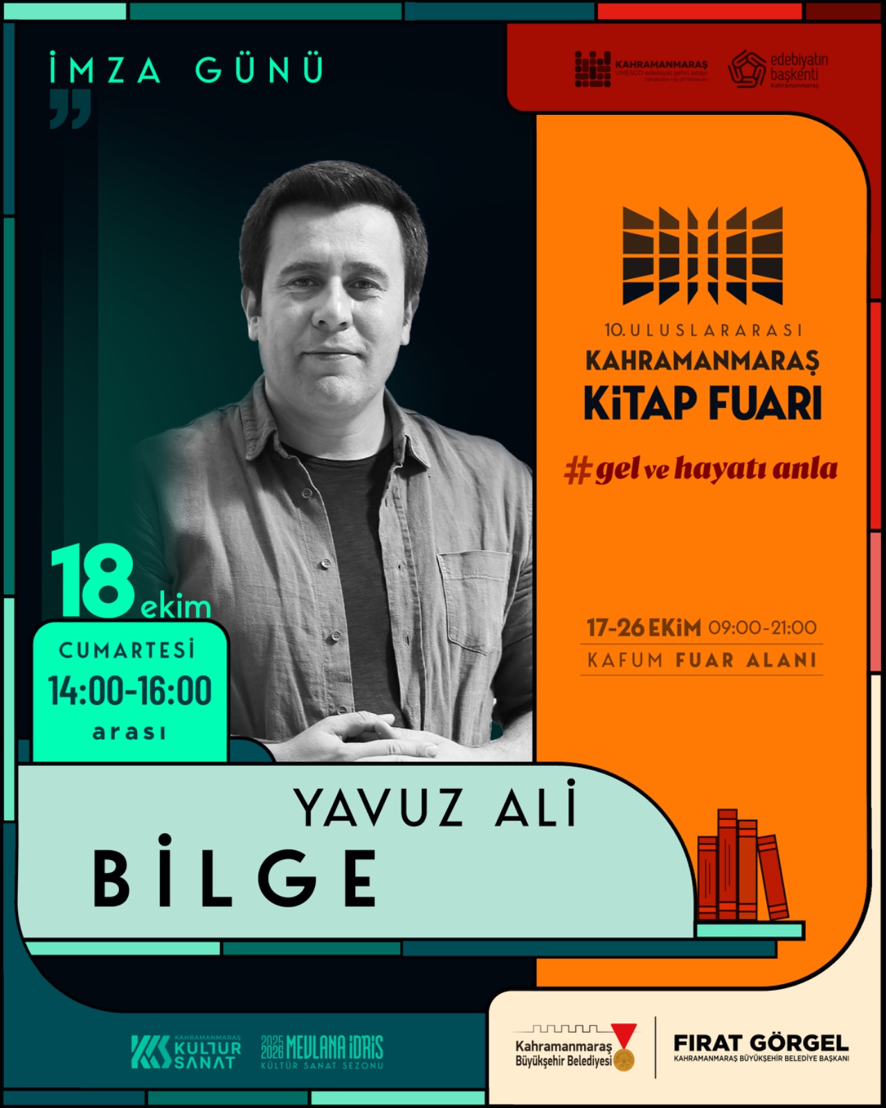 18 Ekim Cumartesi 8
