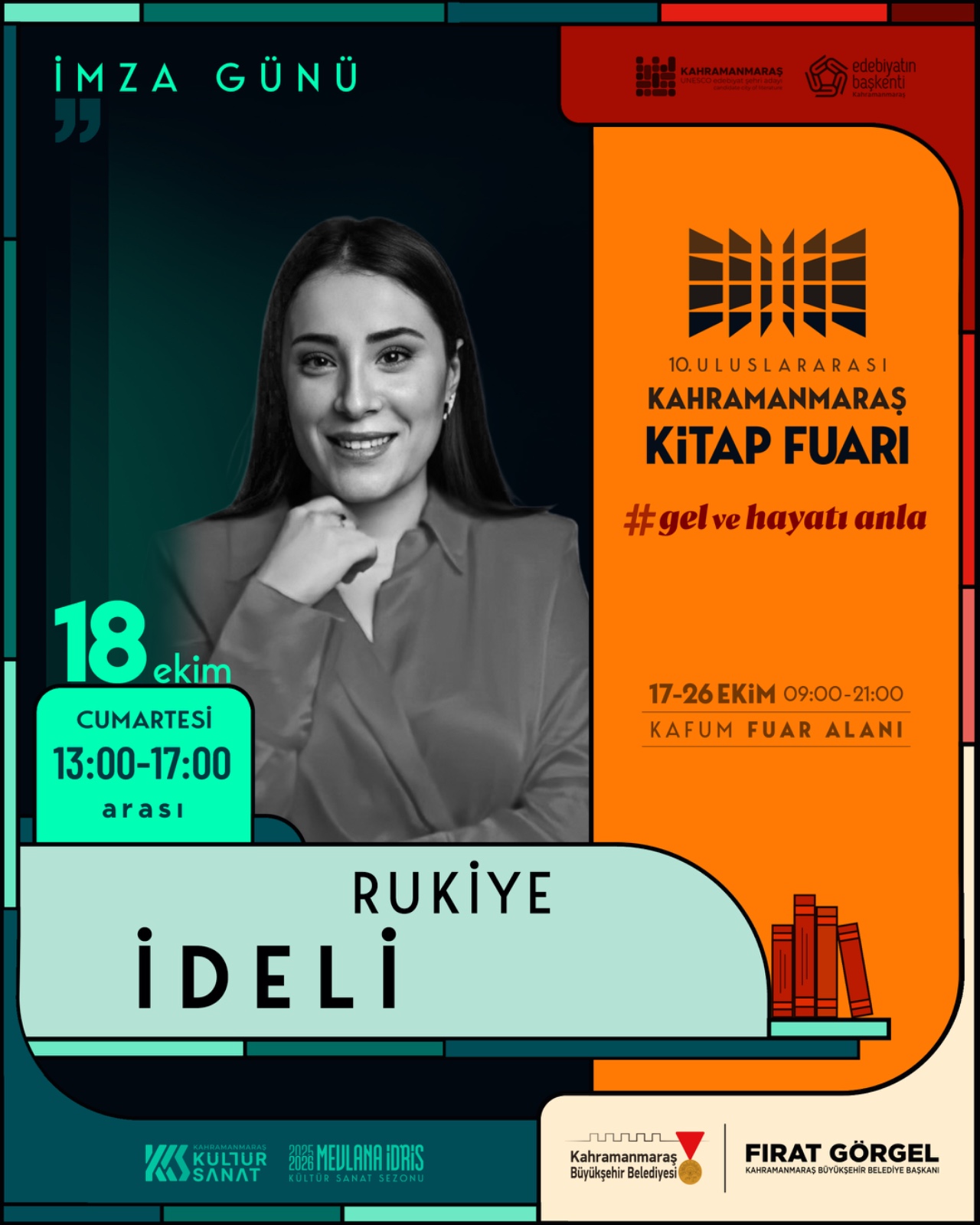 18 Ekim Cumartesi 9