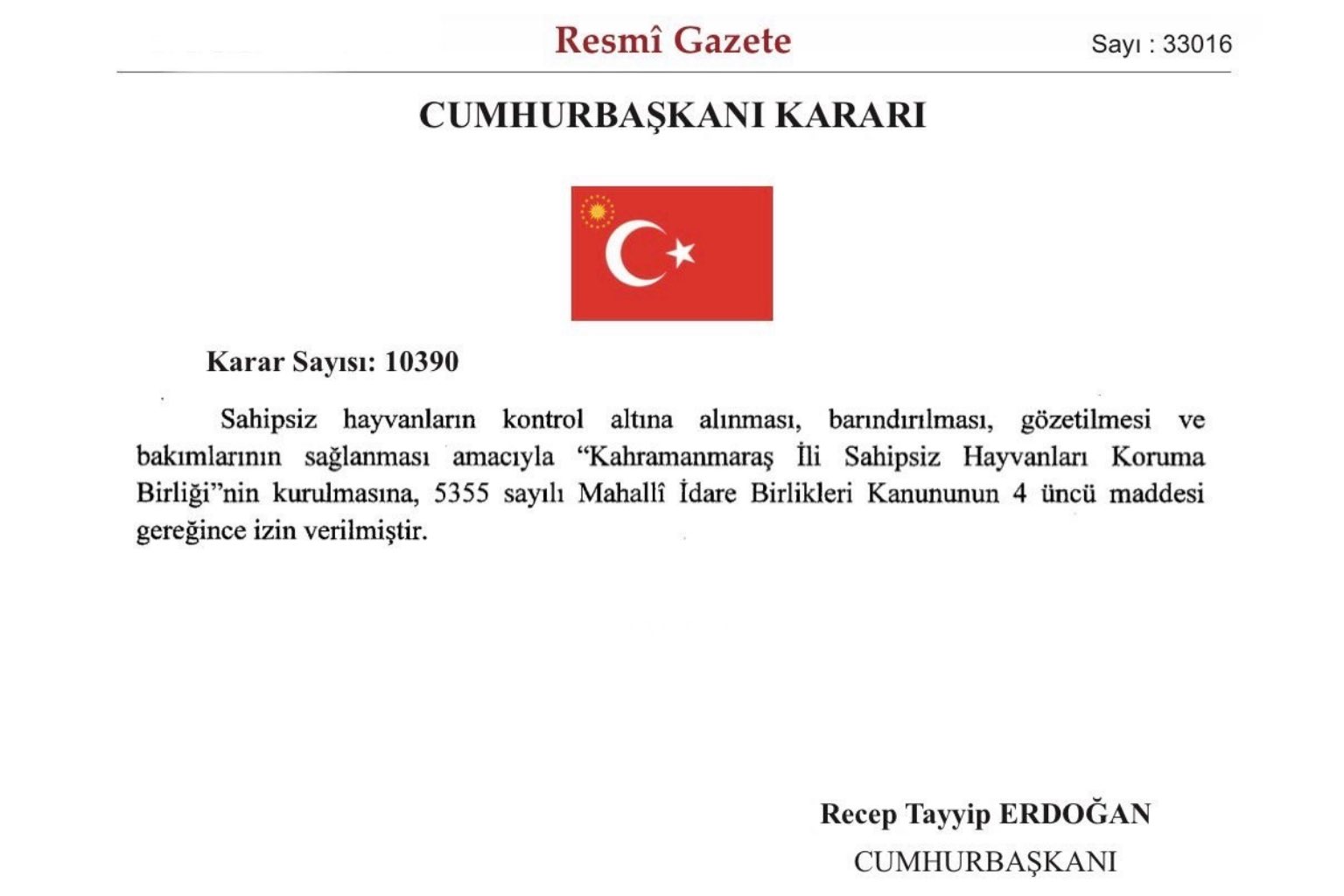 Resmi Gazete