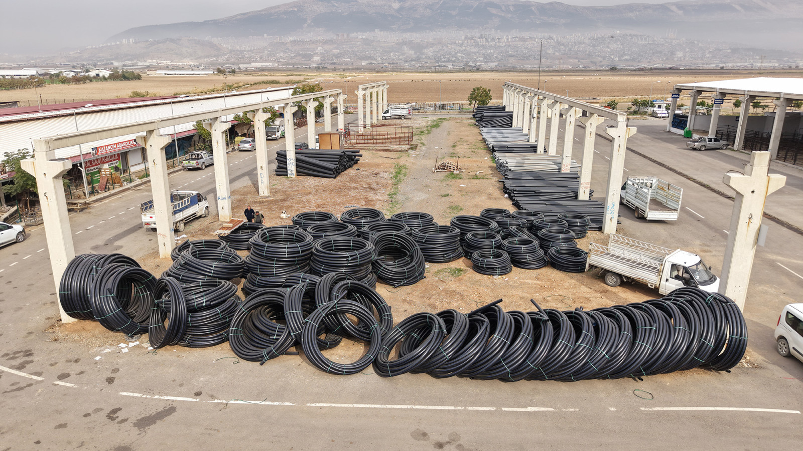 Sulama Borusu Destegi 7