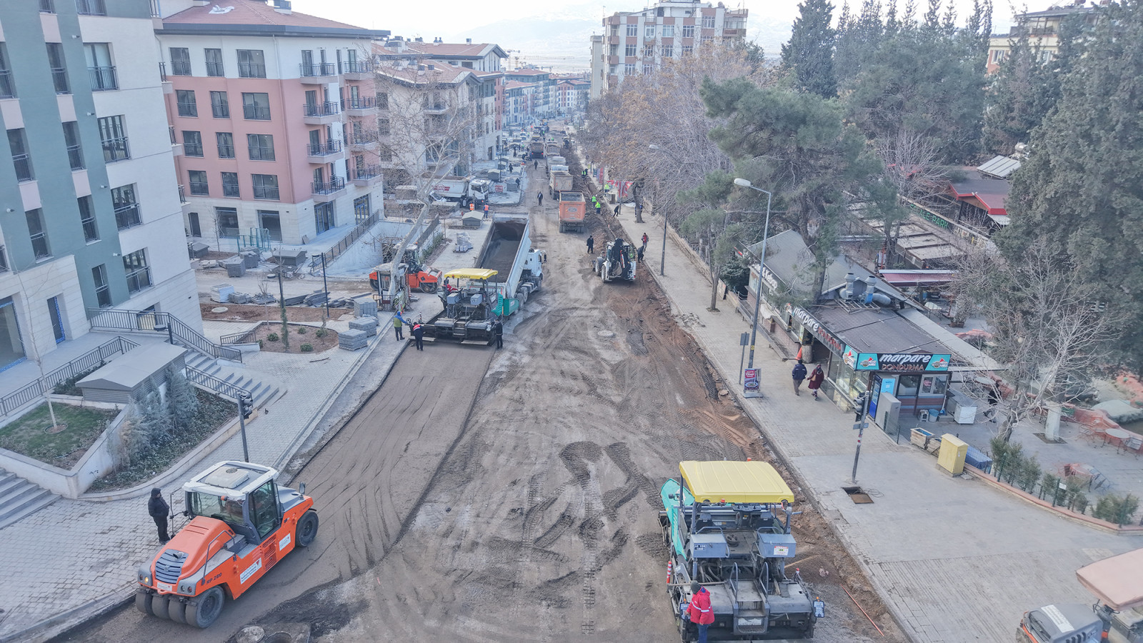 Zubeyde Hanim Bulvari Yol Calismasi 1