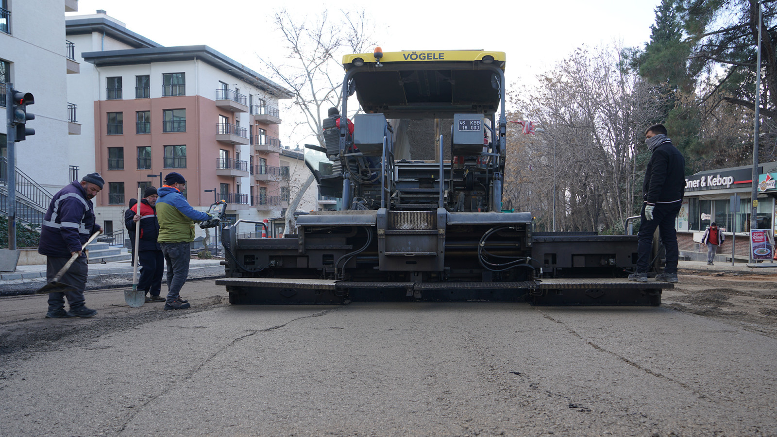 Zubeyde Hanim Bulvari Yol Calismasi 2
