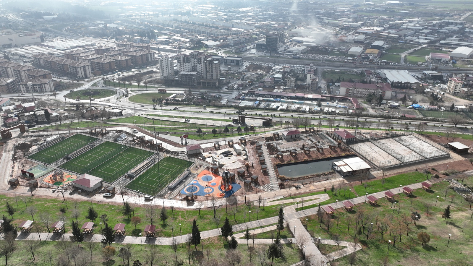 15 Temmuz Spor Vadisi Hizmete Hazırlanıyor