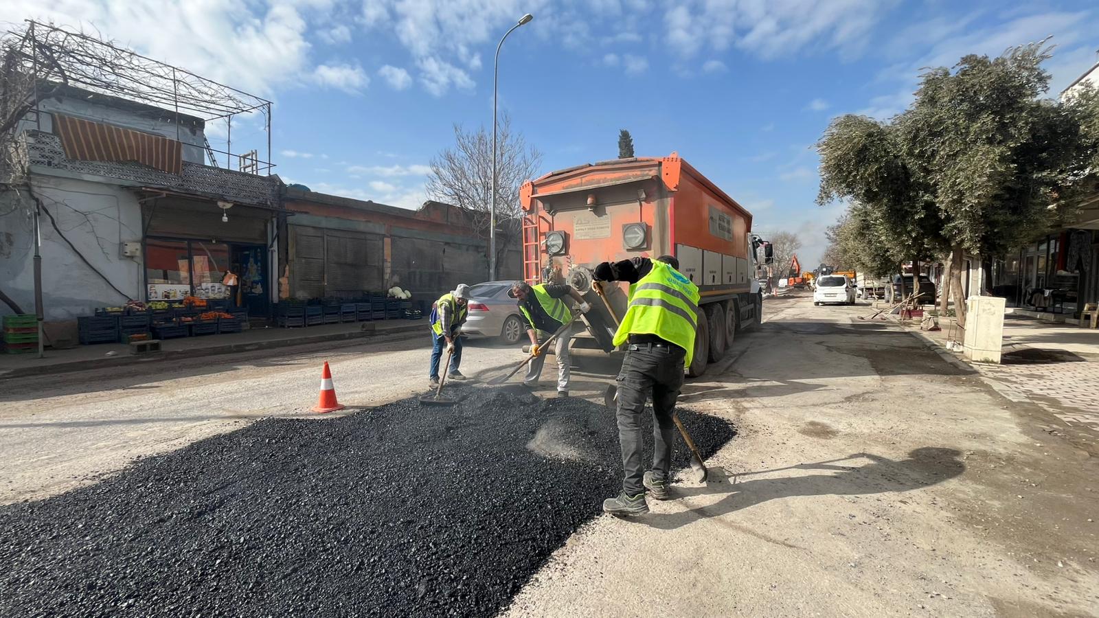 Büyükşehir’den Asfalt Mesaisi