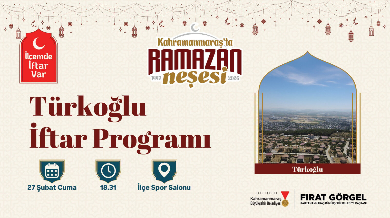 Turkoglu Iftar Programi