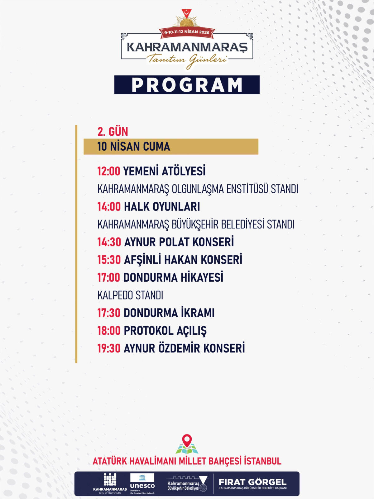 Kahramanmaras Tanitim Gunleri