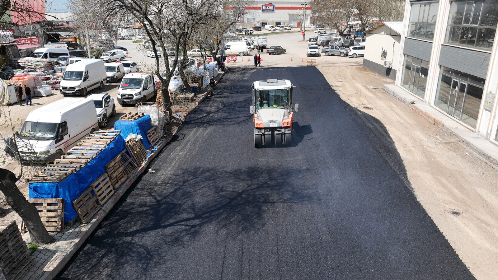 Toptancilar Sitesi Asfalt 11