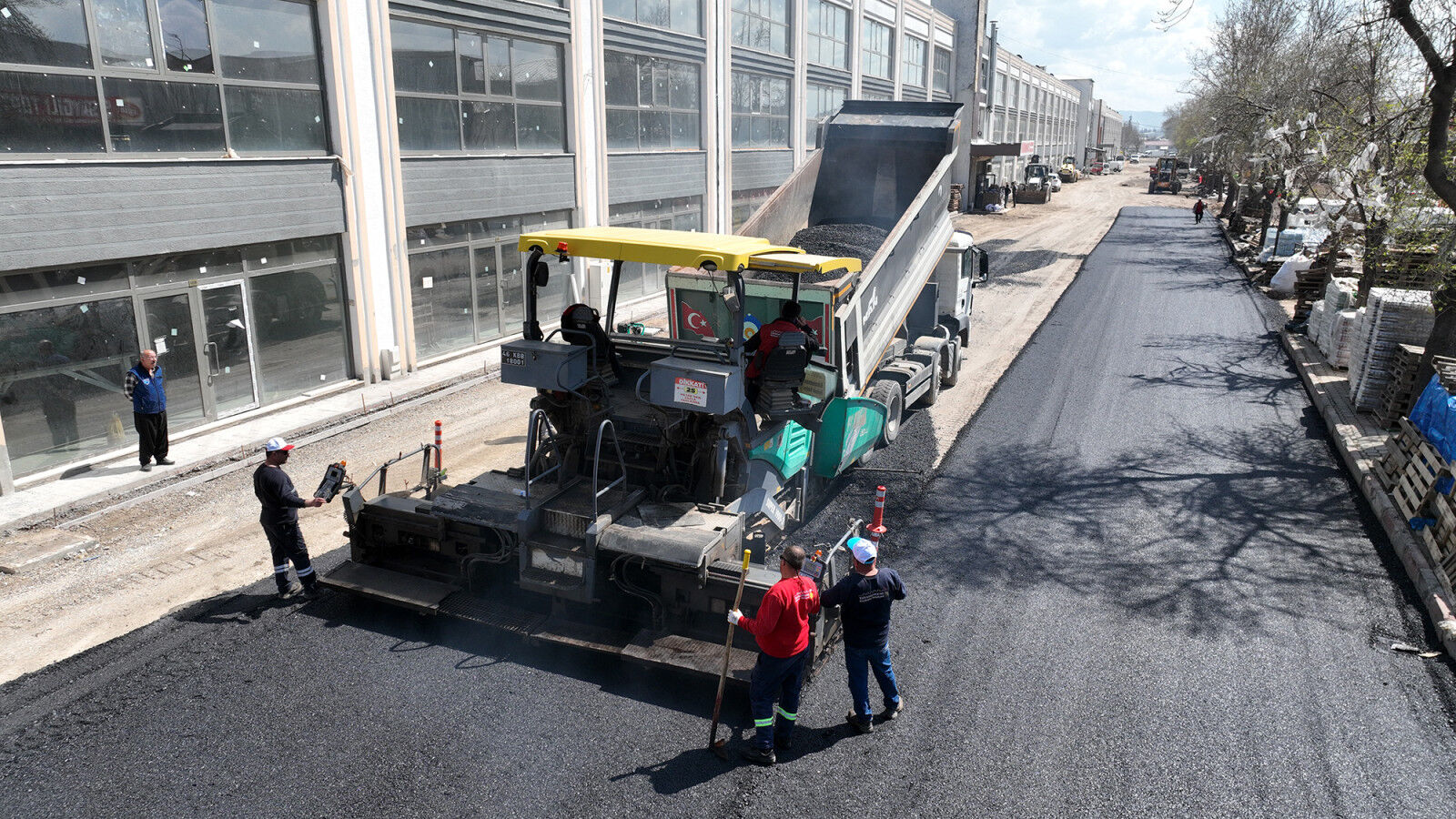 Toptancilar Sitesi Asfalt 7